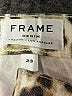 FRAME Denim Animal Print Gold Jeggings Size 23 waist - photo 4