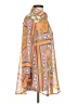 PrettyLittleThing 100% Polyester Paisley Orange Long Sleeve Blouse Size 0 - photo 4