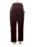 Ann Taylor LOFT Burgundy Casual Pants Size L - photo 2