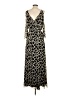Bar III 100% Polyester Animal Print Black Casual Dress Size S - photo 2