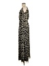 Bar III 100% Polyester Animal Print Black Casual Dress Size S - photo 5