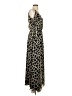 Bar III 100% Polyester Animal Print Black Casual Dress Size S - photo 4