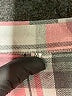 Unbranded Plaid Pink Long Sleeve Blouse Size M - photo 7
