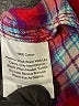 Eddie Bauer 100% Cotton Plaid Red Long Sleeve Button-Down Shirt Size S - photo 8