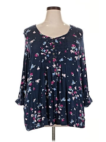 Kim Rogers 3/4 Sleeve Blouse (view 1)
