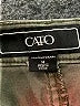 Cato Solid Green Jeggings Size 14 - photo 7