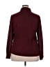 Laura Scott 100% Polyester Burgundy Long Sleeve Blouse Size 18 - photo 2