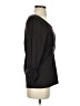 Three Dots Black Brown 3/4 Sleeve T-Shirt Size XXS - photo 4