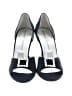 Charles Jourdan Blue Heels Size 8 - photo 2