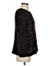 NY Collection Tweed Black Burgundy Pullover Sweater Size 2 - photo 4