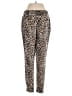 Aqua Animal Print Gold Casual Pants Size XS - photo 2