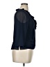 Papell 100% Polyester Blue 3/4 Sleeve Blouse Size 14 (petite) - photo 4