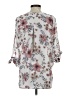Weston 100% Polyester Floral White 3/4 Sleeve Blouse Size S - photo 2