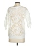 Left Coast by Dolan 100% Polyester Ivory 3/4 Sleeve Top Size XS - photo 2