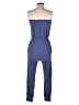 Sundry Solid Blue Jumpsuit Size XS (0) - photo 2