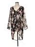 Mystree 100% Polyester Gray Casual Dress Size M - photo 1