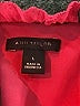 Ann Taylor 100% Polyester Solid Pink Short Sleeve Blouse Size L - photo 7