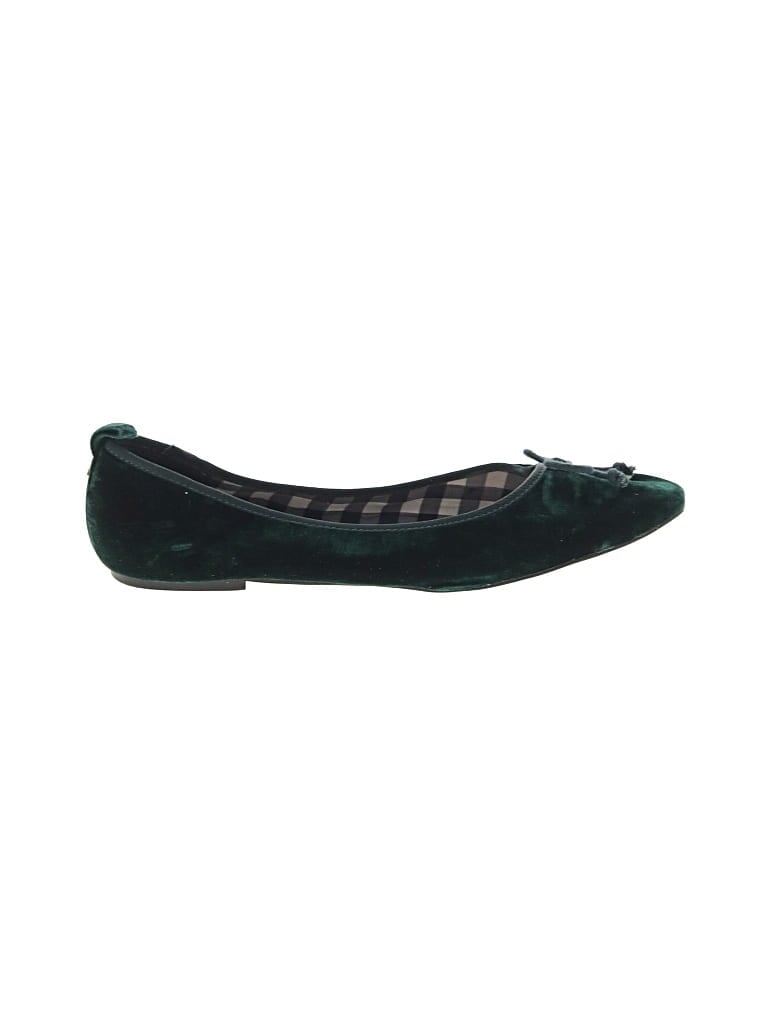 Pre-owned Draper James Flats In Green
