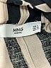 MNG 100% Cotton Stripes Gold Casual Pants Size XS - photo 7