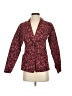 Gill Print Burgundy Blazer Size 0 - photo 1
