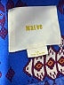 Maeve Print Blue 3/4 Sleeve Blouse Size 10 - photo 7