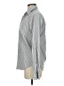 Theory Stripes Gray Long Sleeve Button-Down Shirt Size XS - photo 5