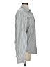Theory Stripes Gray Long Sleeve Button-Down Shirt Size XS - photo 4