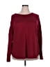 Como Blu Burgundy Pullover Sweater Size 2X - photo 1