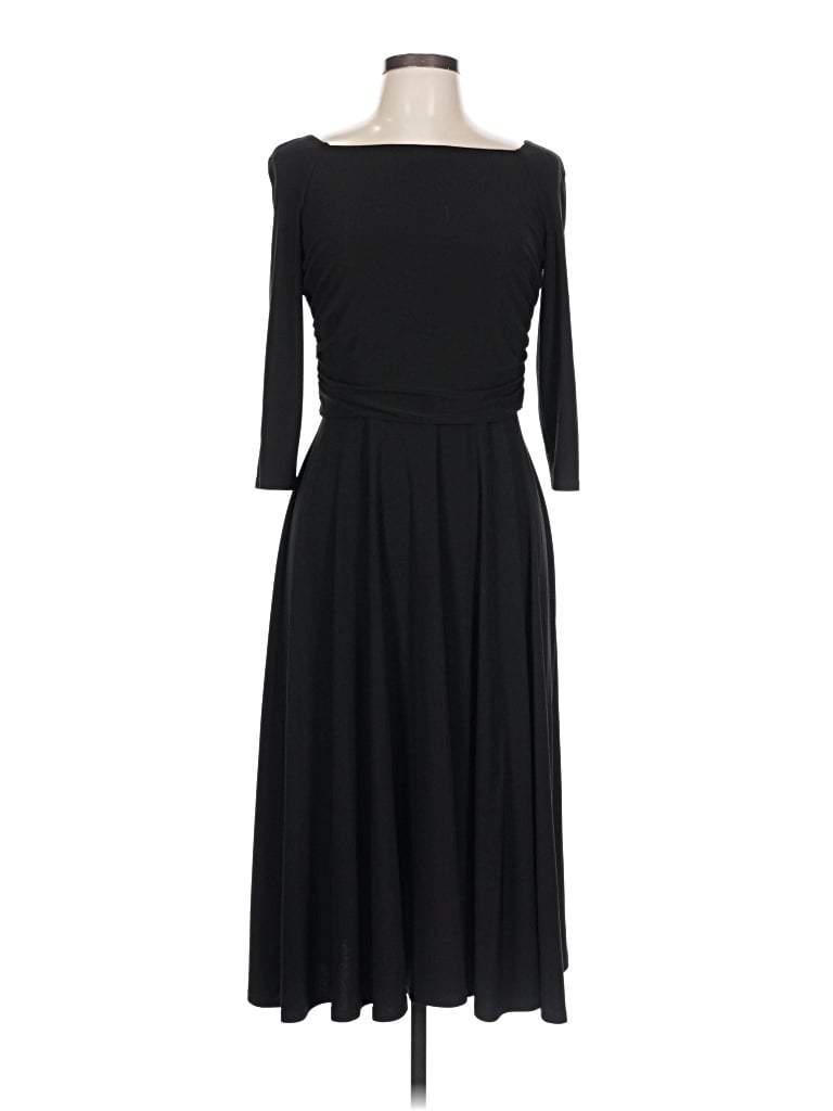 Pre-owned Julian Taylor Casual Dress In Black