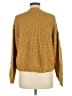 Moon & Madison 100% Acrylic Solid Tan Gold Pullover Sweater Size M - photo 2