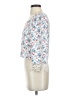 Hollister 100% Polyester White 3/4 Sleeve Blouse Size XS - photo 5