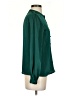 CeCe 100% Polyester Green Long Sleeve Blouse Size XS - photo 4