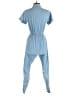 Sincerely Jules 100% Cotton Solid Blue Jumpsuit Size S - photo 2
