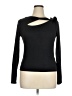 Blue Blush Black Long Sleeve Top Size XL - photo 1