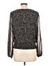 1.State 100% Polyester Black Long Sleeve Blouse Size L - photo 2