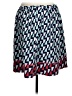 Tommy Hilfiger 100% Polyester Graphic Blue Casual Skirt Size 8 - photo 2