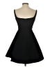 Theory 100% Polyester Solid Black Cocktail Dress Size 00 - photo 2