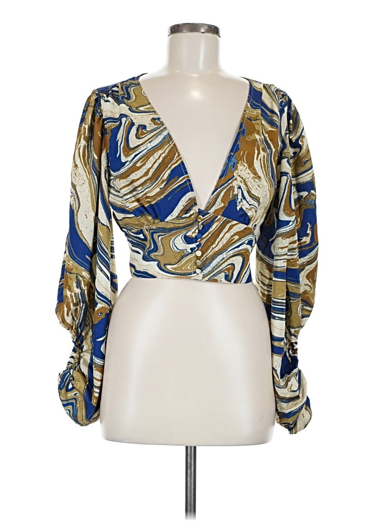 Pre-owned Love X Design Kimono In Gold