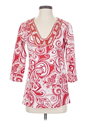 Boston Proper 3/4 Sleeve Blouse (view 1)
