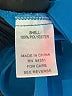 Jade 100% Polyester Blue Short Sleeve Blouse Size M - photo 8