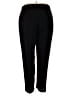 Studio 1 100% Polyester Solid Black Casual Pants Size 18W Plus - photo 2
