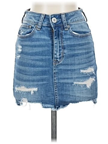 American Eagle Outfitters Denim Skirt (view 1)