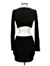 Cotton Candy Solid Black Cocktail Dress Size S - photo 2