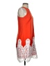 Cremieux 100% Polyester Graphic Orange Casual Dress Size S - photo 4