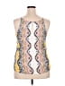 verse Yellow Sleeveless Top Size XXL - photo 2
