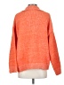 Woven Heart Tweed Orange Pullover Sweater Size S - photo 2