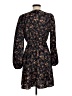 Unbranded 100% Polyester Paisley Black Casual Dress Size M - photo 2