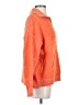 Woven Heart Tweed Orange Pullover Sweater Size S - photo 4