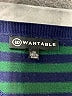 W. by Wantable Stripes Teal Pullover Sweater Size 2X - photo 4