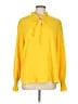 Unbranded 100% Polyester Yellow Long Sleeve Blouse Size L - photo 1